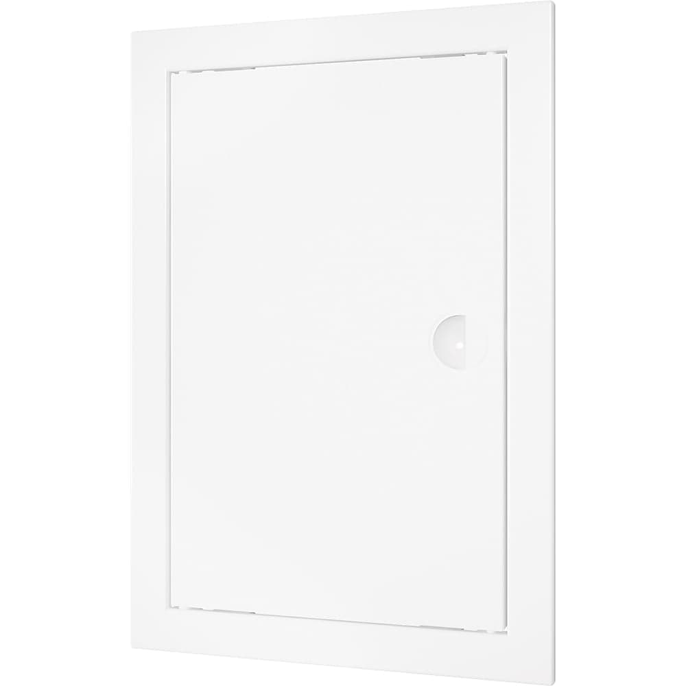 Ревизионная люк-дверца EVECS Л1015Р 122x172, с фланцем, 98x148, с ручкой АБС 89-094
