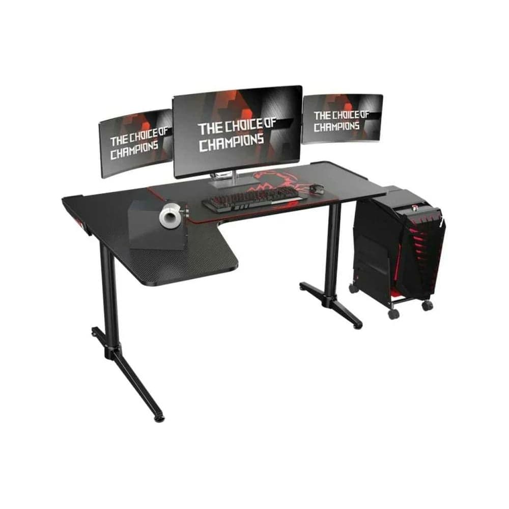 Стол для компьютера Eureka L60 чёрный ERK-L60L-B-V2