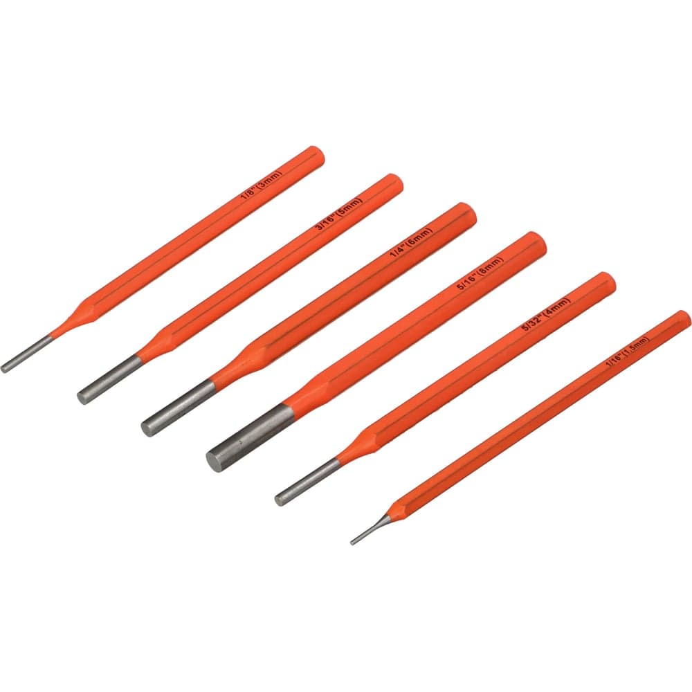 Набор выколоток FASTER TOOLS из 6 штук в боксе 3406/ FT305-09