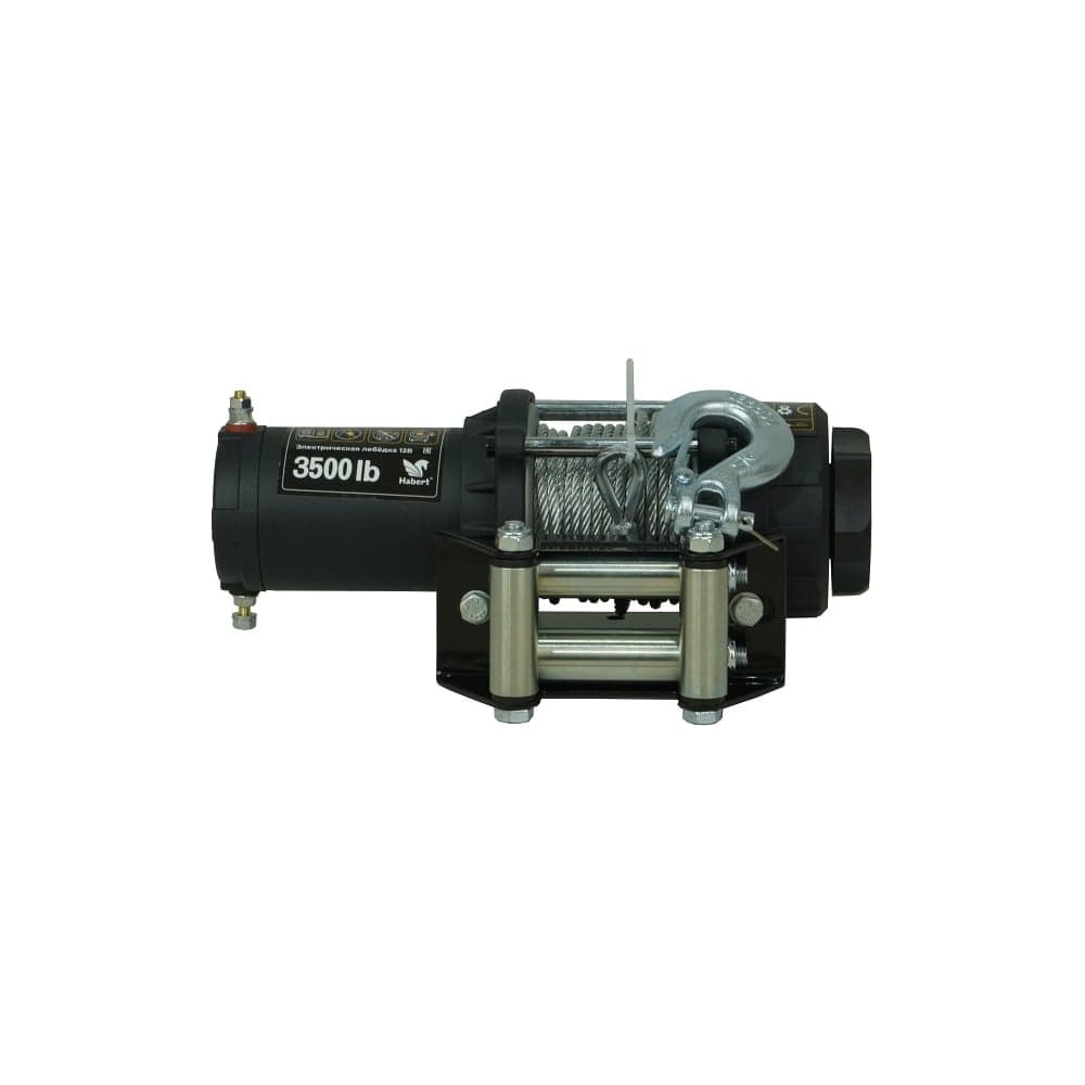 Электрическая лебедка Habert 3500LBS, стальной трос 00-00157118