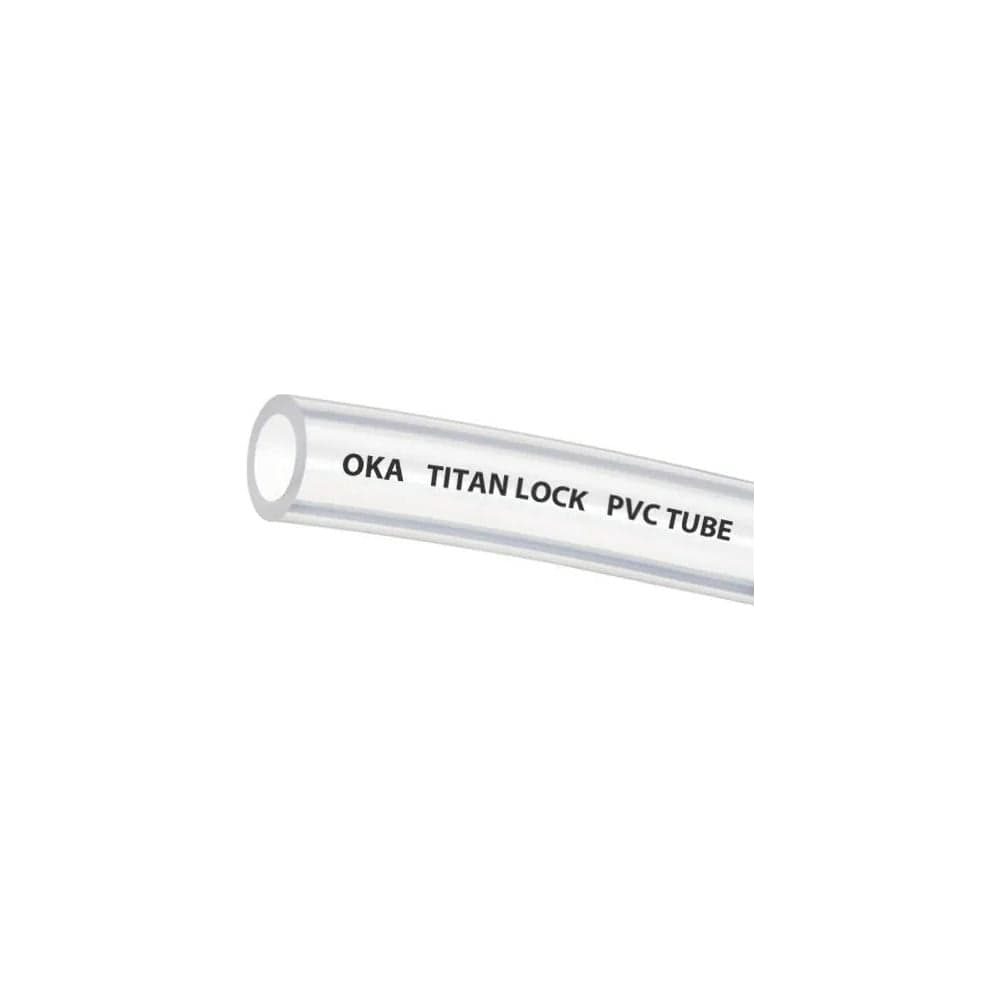 Прозрачная безнапорная ПВХ трубка TITAN LOCK "OKA", внутр.д. 10 мм.,, 10м TL010OK