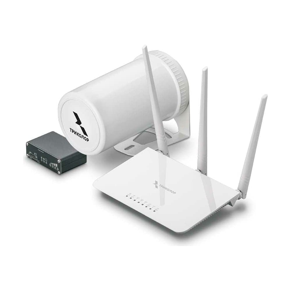 Усилитель мобильного интернета Триколор (9 дб и sim-инжектор), TR-4G/injector-9kit