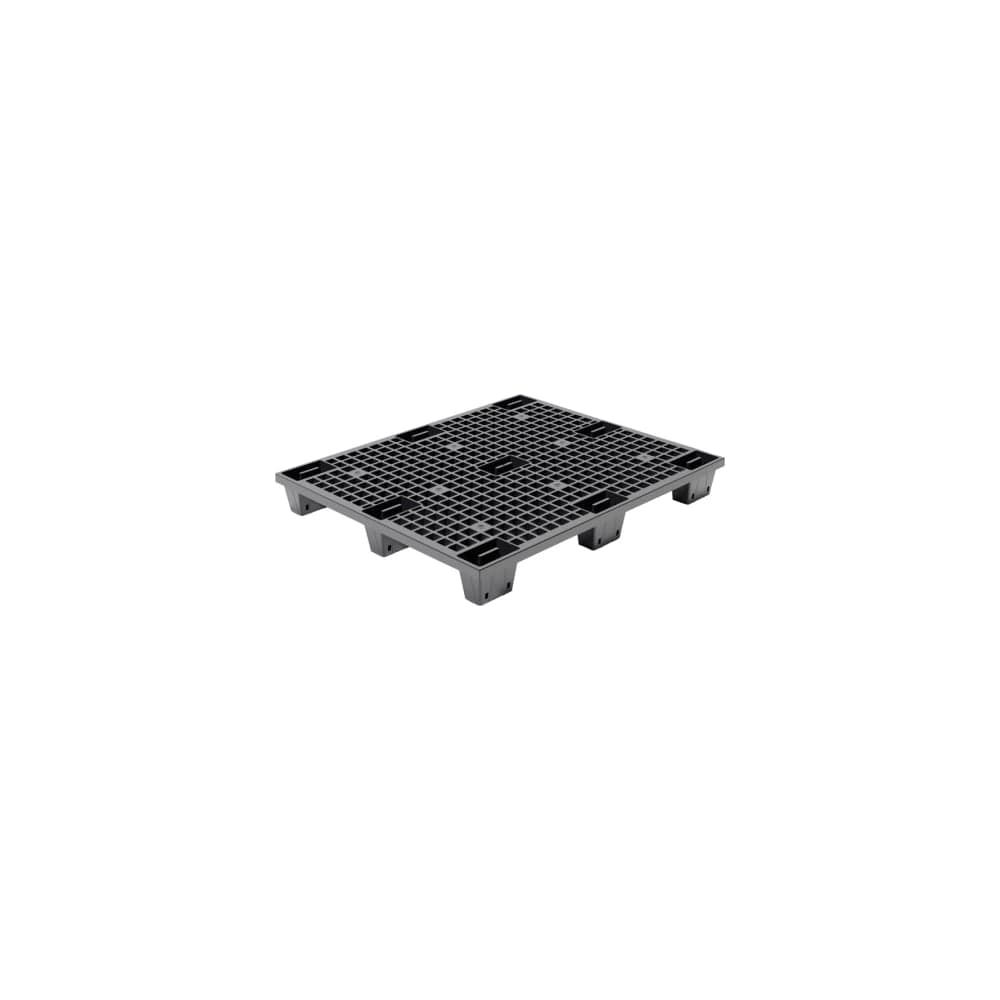 Сплошной паллет Дигрус 1200x800x150, на 3-х полозьях, желтый П-120.80.15-Сп3Ж/Д