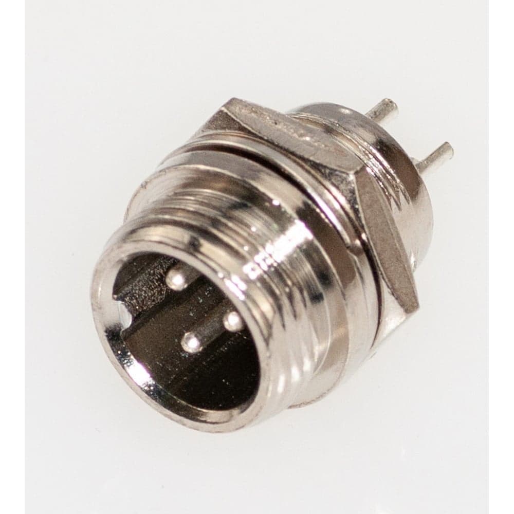 Разъем MIC12 3P штекер Pro Legend металл на корпус, PL2221