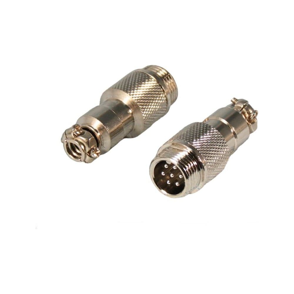 Разъем MIC12 7P штекер Pro Legend металл на кабель, PL2227