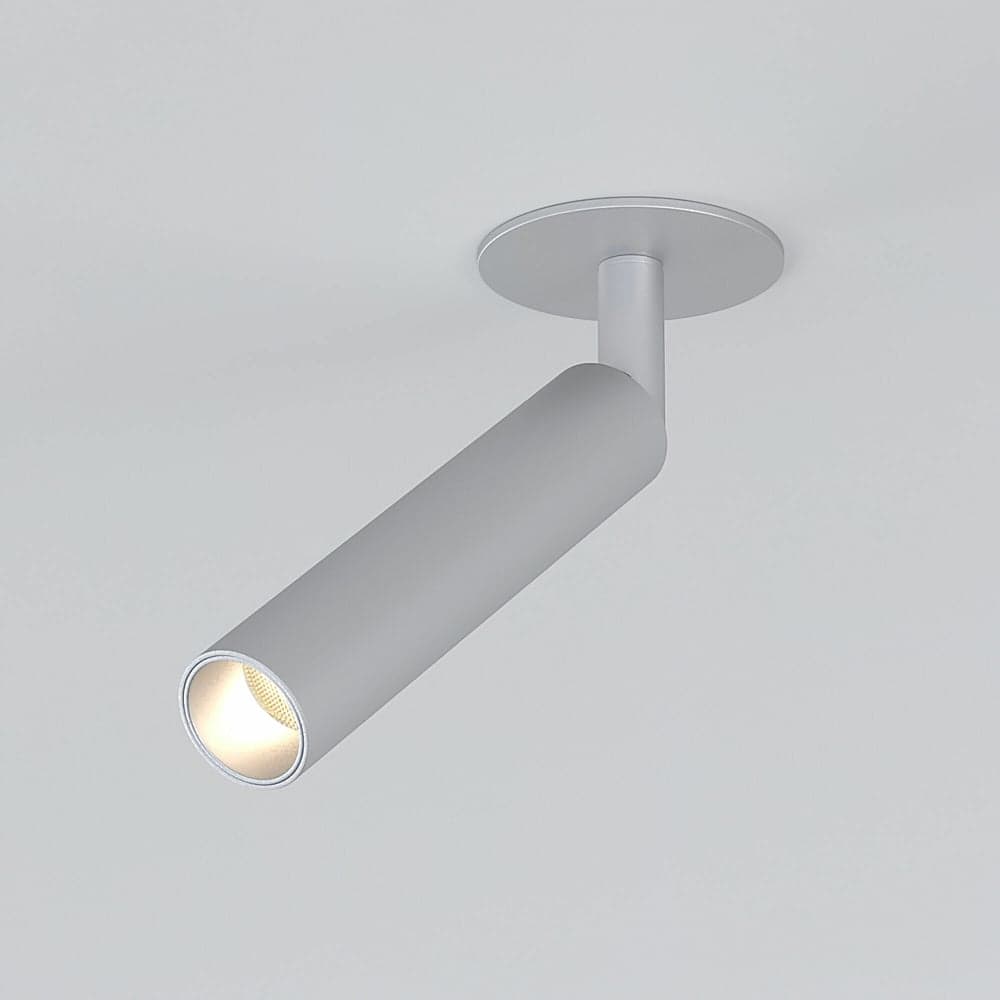 Встраиваемый светодиодный светильник Elektrostandard - diffe / серебряный 5w 4200k (25027/led) a058213