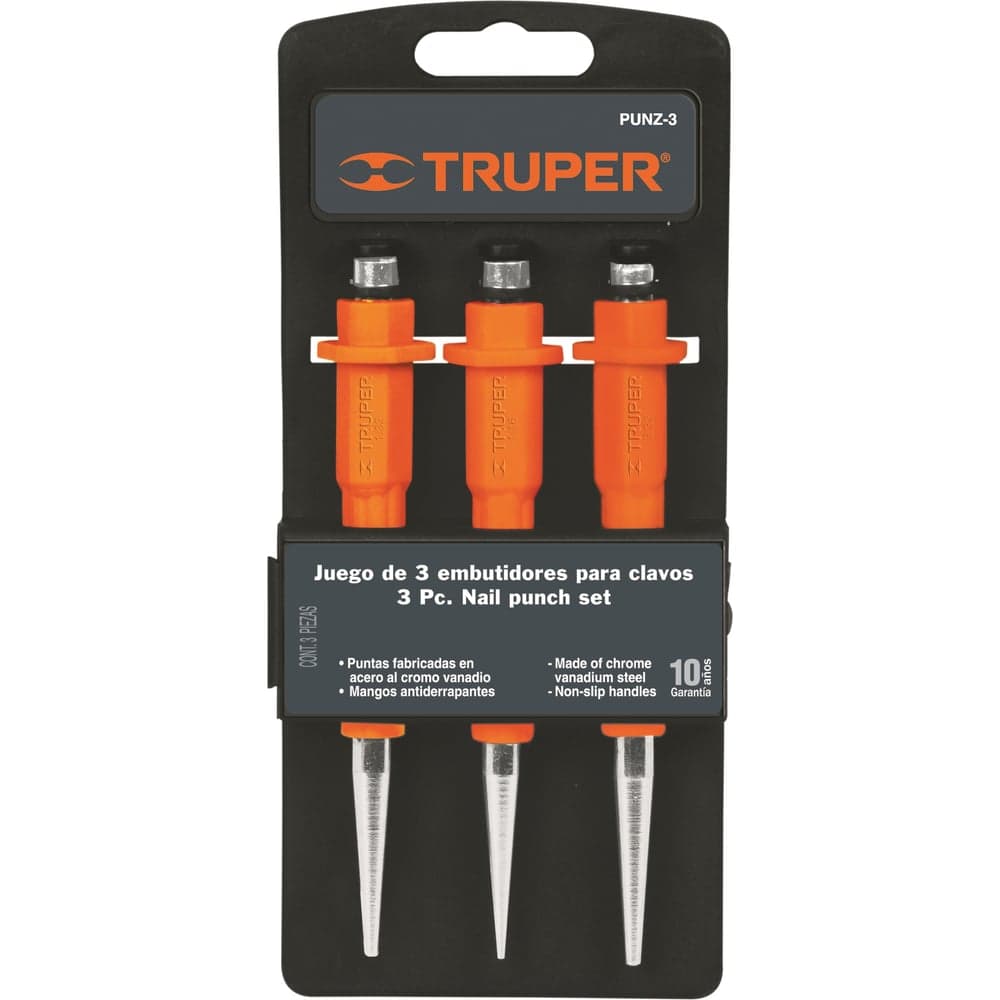 Набор кернов 3 шт Truper PUNZ-3 18064