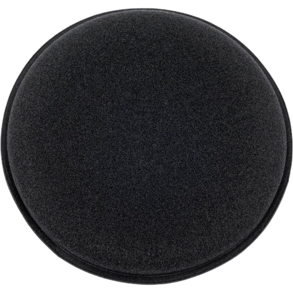 Поролоновый аппликатор Shine systems Wax Pad черный круглый 10 см SS818
