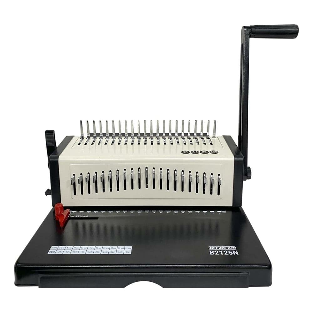 Переплетный аппарат на пластиковую пружину Office Kit B2125N