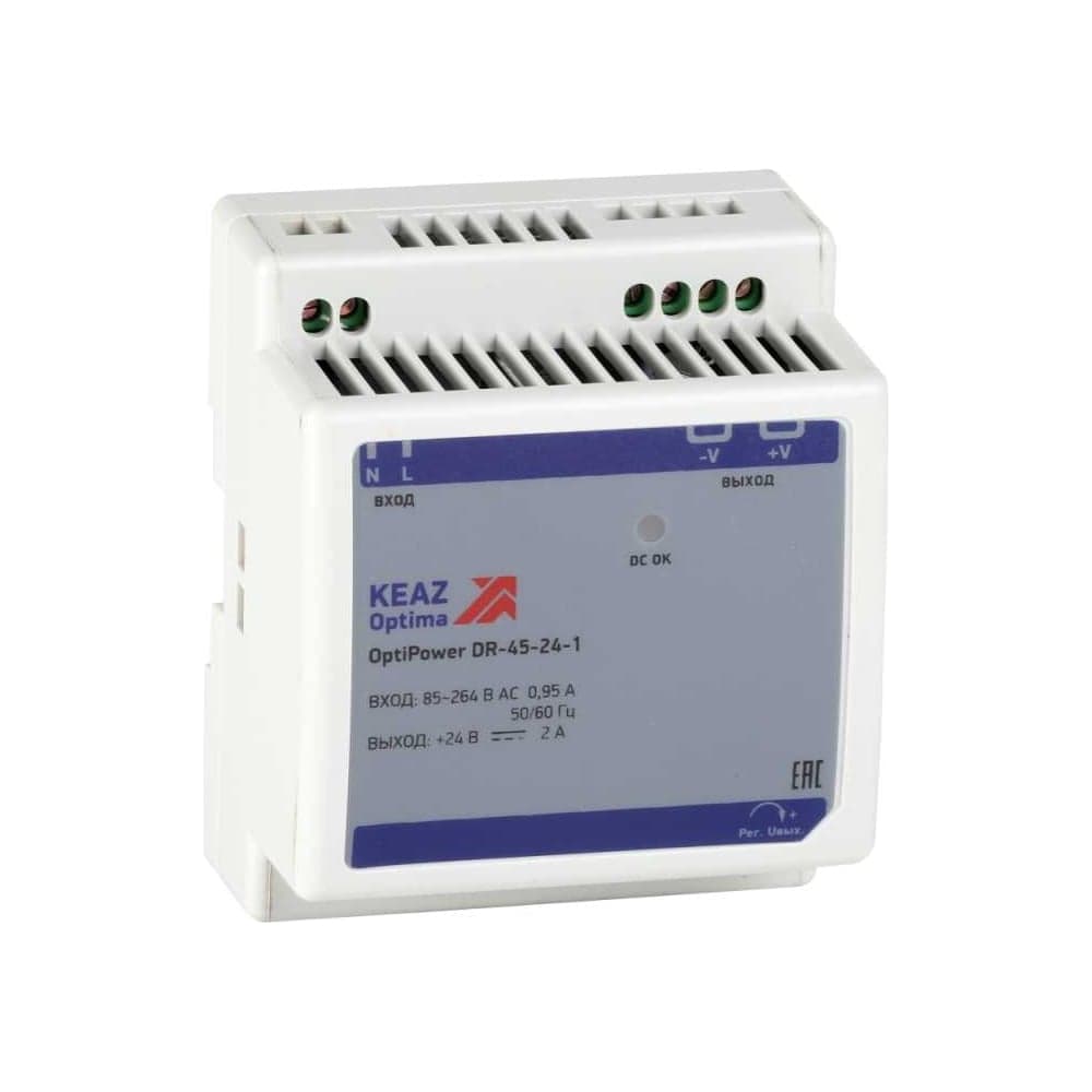 Блок питания КЭАЗ OptiPower DR-45-24-1 284545