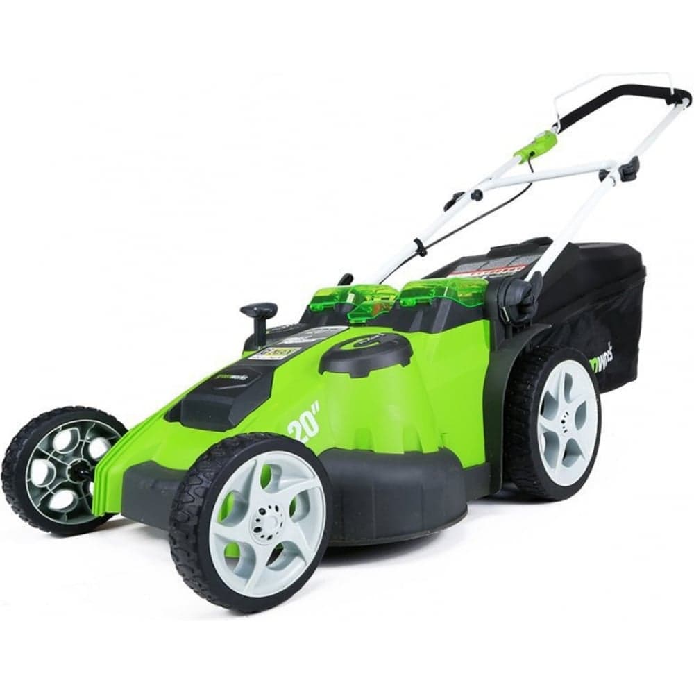 Аккумуляторная газонокосилка Greenworks Twin Force G40LM49DB 2500207
