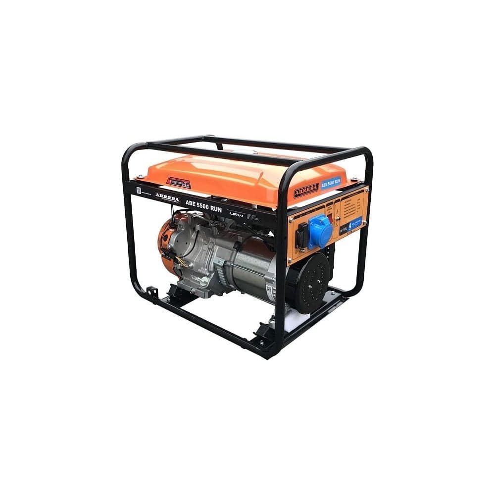 Генератор Aurora ABE 5500 RUN 5.5 кВт, 230 В, бензин+газ, увеличенный бак 13л 34116