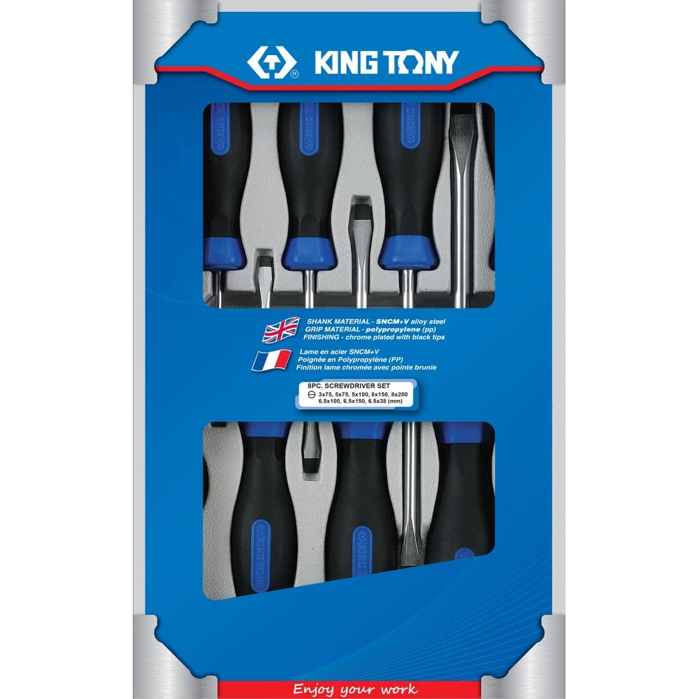 Набор отверток в коробке 8шт KING TONY 30118MR