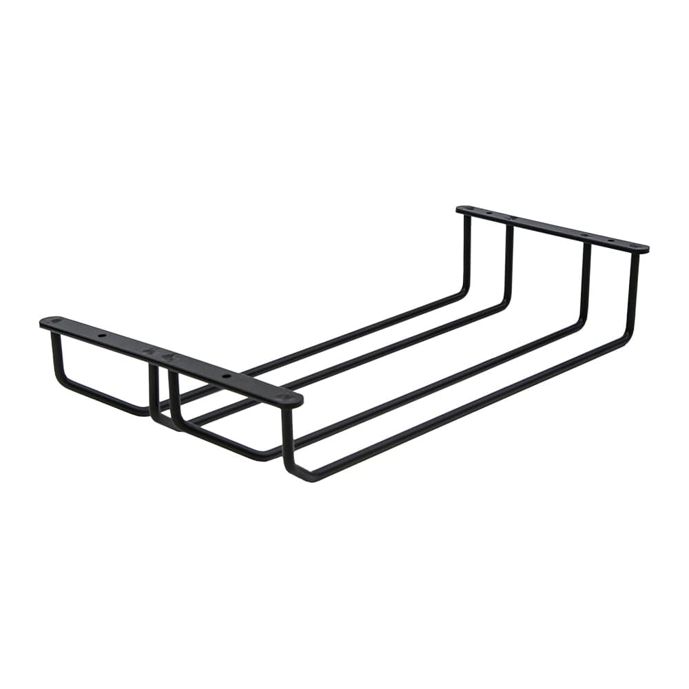 Держатель бокалов lemax 2-х рядный, черный матовый MX-056 BL
