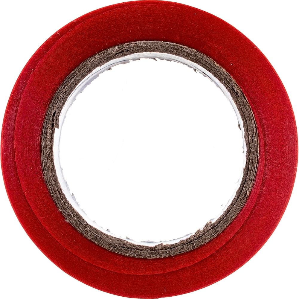 Изолента Volsten V02-7R-13х15-10 0,13х15 мм, красная, 10 метров 10284