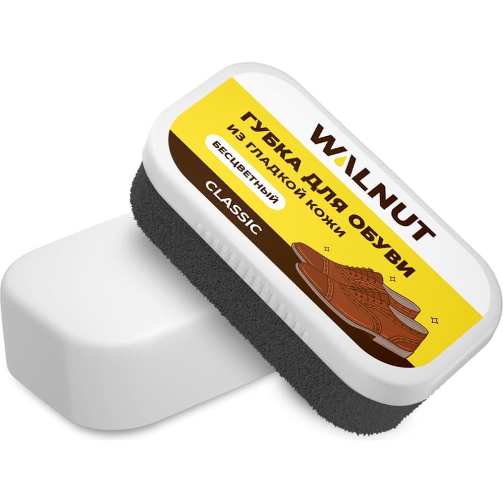 Губка для обуви из замши, нубука и велюра WALNUT Classic WLN0454