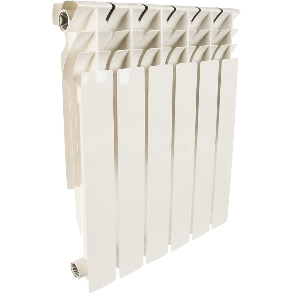 Алюминиевый радиатор ROMMER Plus 500 6 секций RAL9016 89563