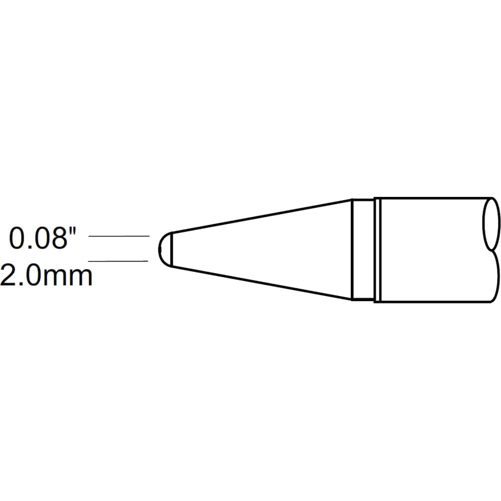 Наконечник (2.0х14 мм; конус удлиненный) для PS900 METCAL SCV-CNL20