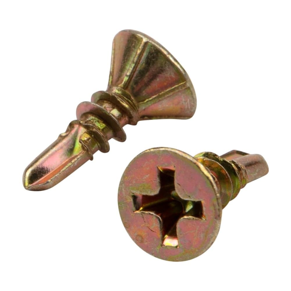 Оконный саморез KRANZ сверло, 3.9x35, желтый цинк, 20 шт. 1505-3935-4