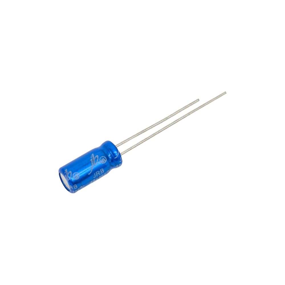 Конденсатор электролитический JB Capacitors 3.3мкФ, 100В, 105C, 5x11мм, JRB2A3R3M02000500110000B-63