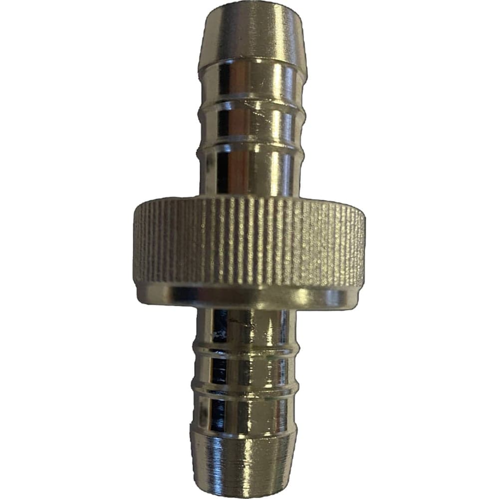 Латунный никелированный фитинг штуцер/штуцер DOUBLE-LIN 1/2" LL6176(1/2"-14.3-14.3)