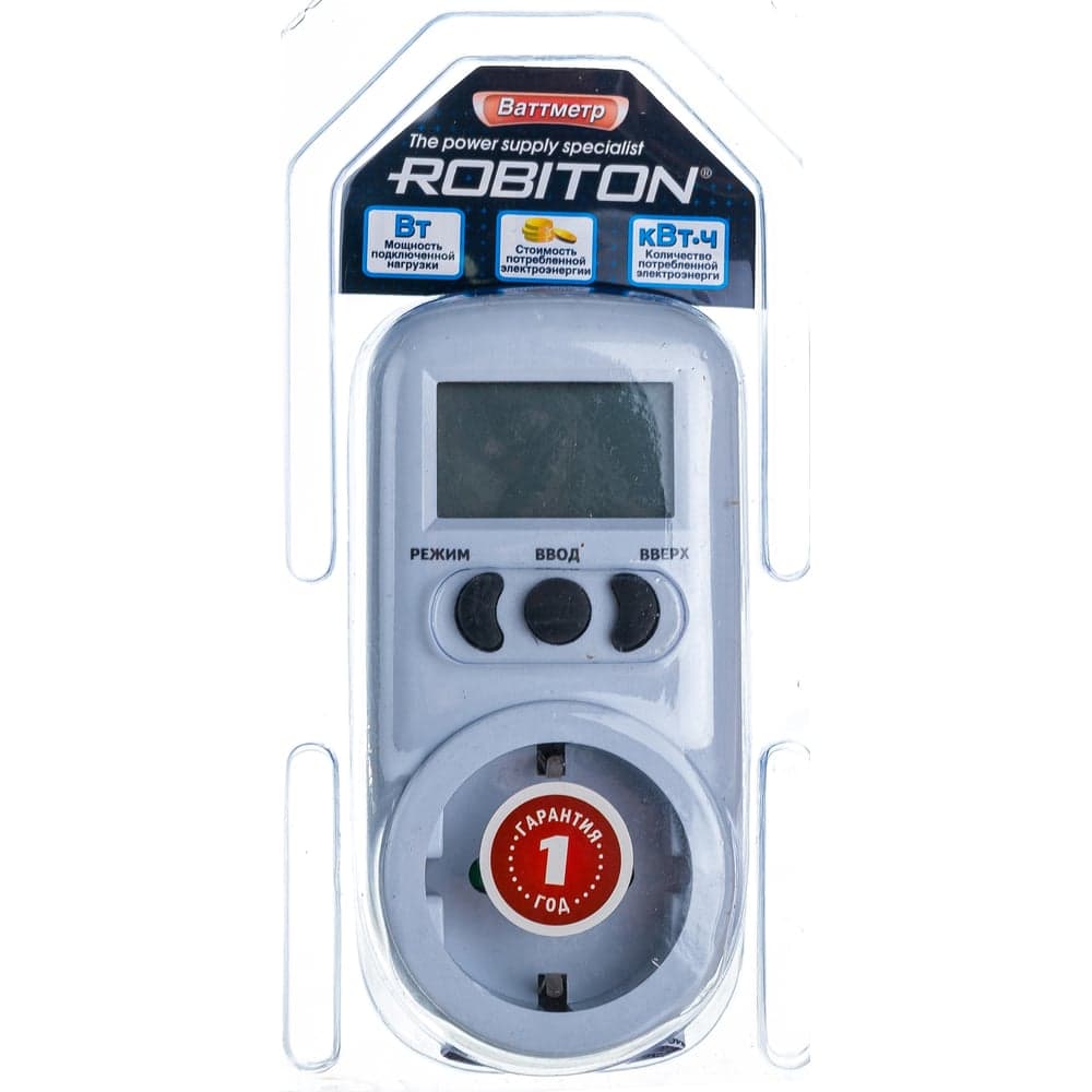 Ваттметр Robiton PM-1 BL1 12145