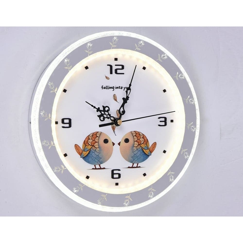 Часы Мелодия Света 6485 28W WT+GR 000028219