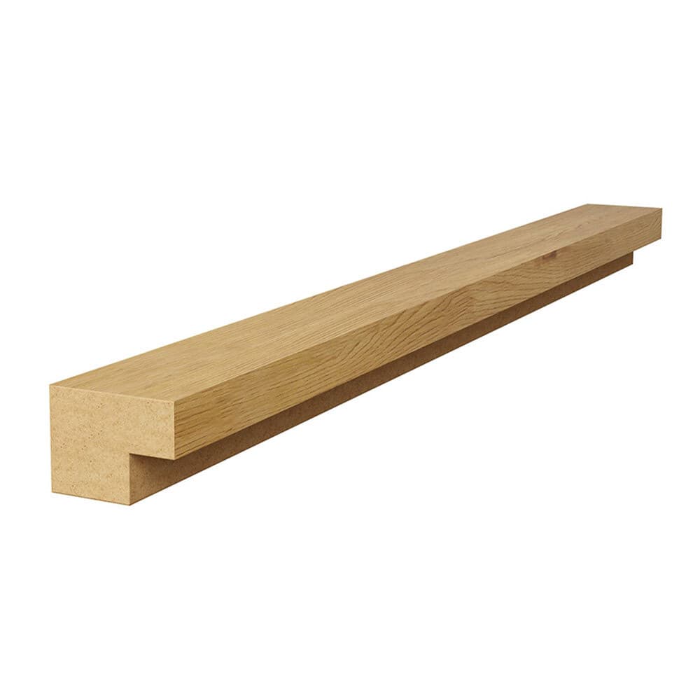Торцевая рейка Cosca Decor 25x19x2750 мм, МДФ, дуб медный 00-00076261