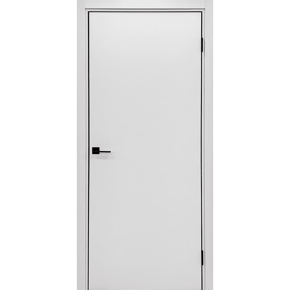 Блок дверной Kapelli Classic 900х2000 мм влагостойкий ПВХ серый 7047 глухой