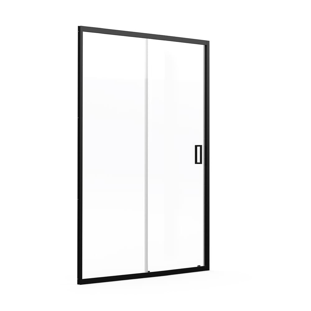 Душевая дверь Domani-Spa DoorCube стекло прозрачное 130х190 см профиль черный 5 мм раздвижная (DS04DCb130L0Cl00.Gt-Black)