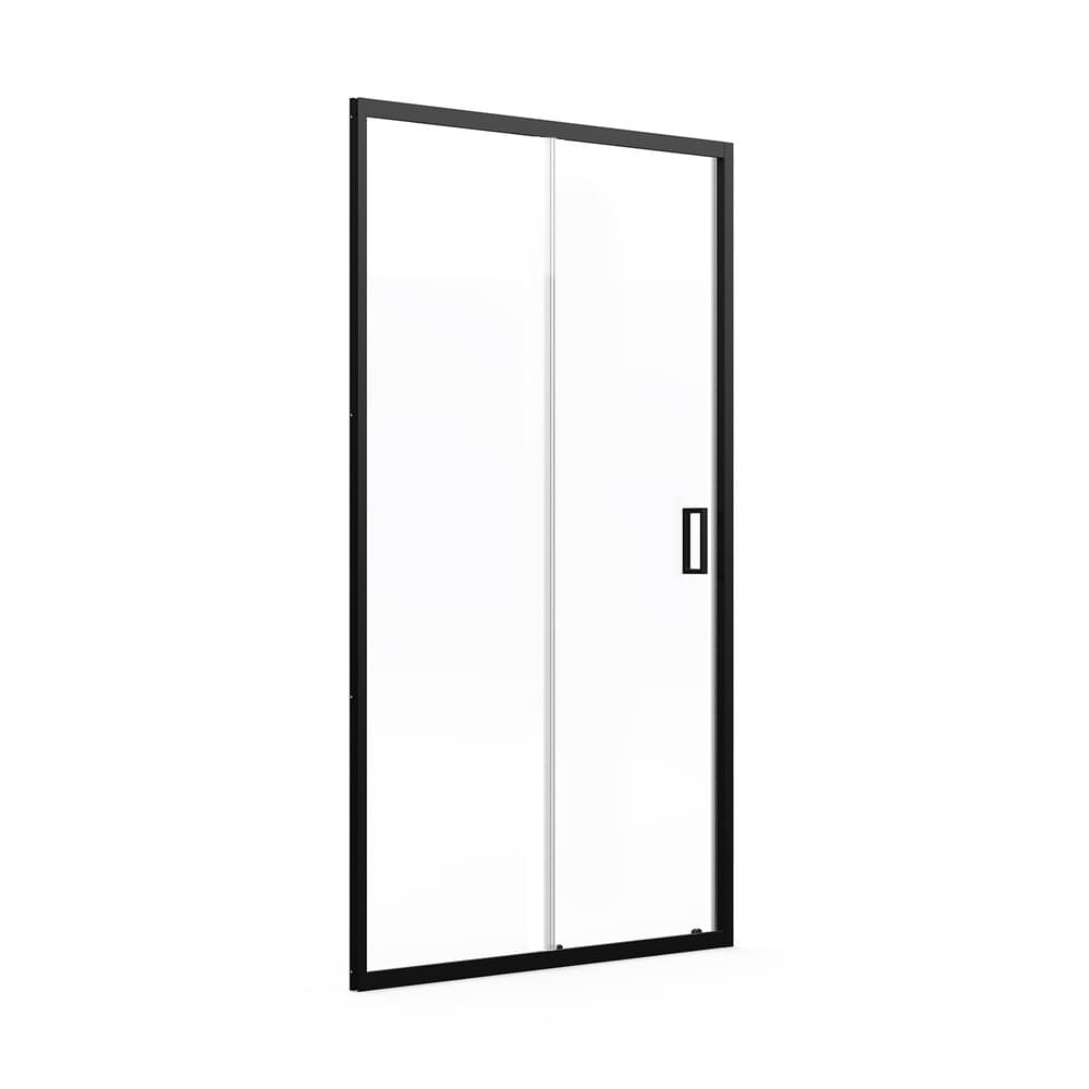 Душевая дверь раздвижная стекло прозрачное Domani-Spa DoorCube 100х190 см профиль черный (DS04DCb100L0Cl00.Gt-Black)