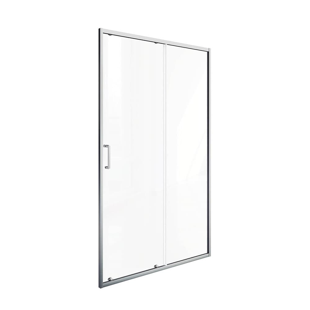 Душевая дверь раздвижная стекло прозрачное Good Door Lite WTW-130-C-CH 130х190 см профиль хром (ЛТ00009)