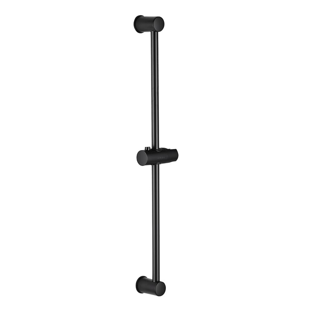 Штанга для душа Voda 700 мм без мыльницы металл/пластик черная (VSR24Black)