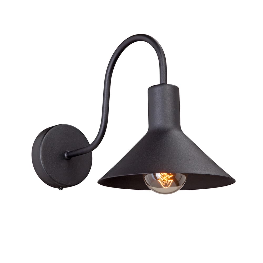 Бра Vitaluce E27 40 Вт 220 В черное матовое IP20 (V4786-1/1A)