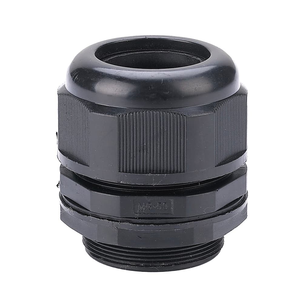 Кабельный ввод Dekraft MG50 диаметром 30-42 мм IP68 пластиковый черный (32166DEK)