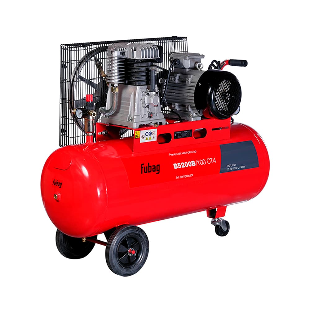 Компрессор масляный Fubag B5200B/100 СТ4 100 л 3 кВт (45681502)